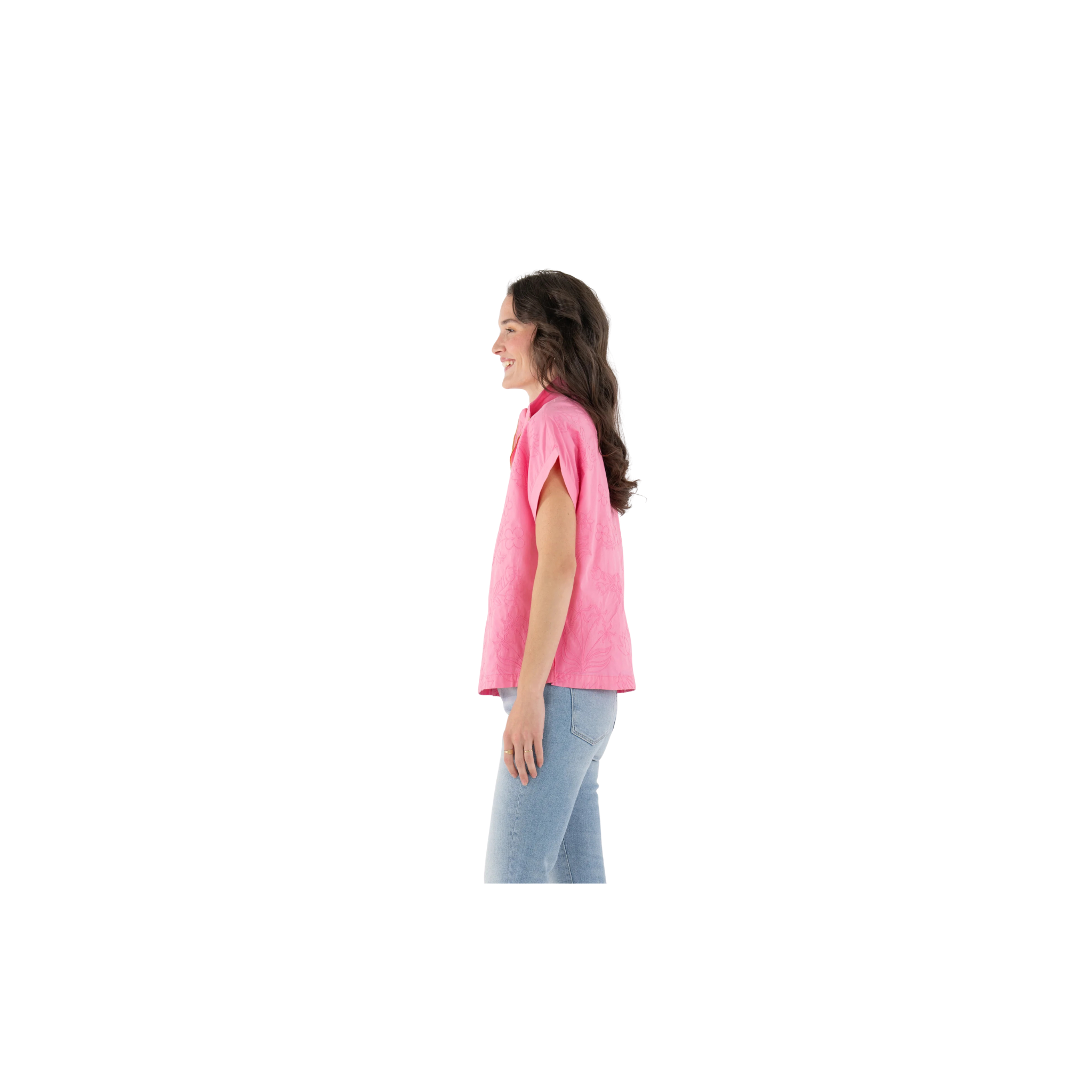 Emily McCarthy Poppy Pullover -Rose