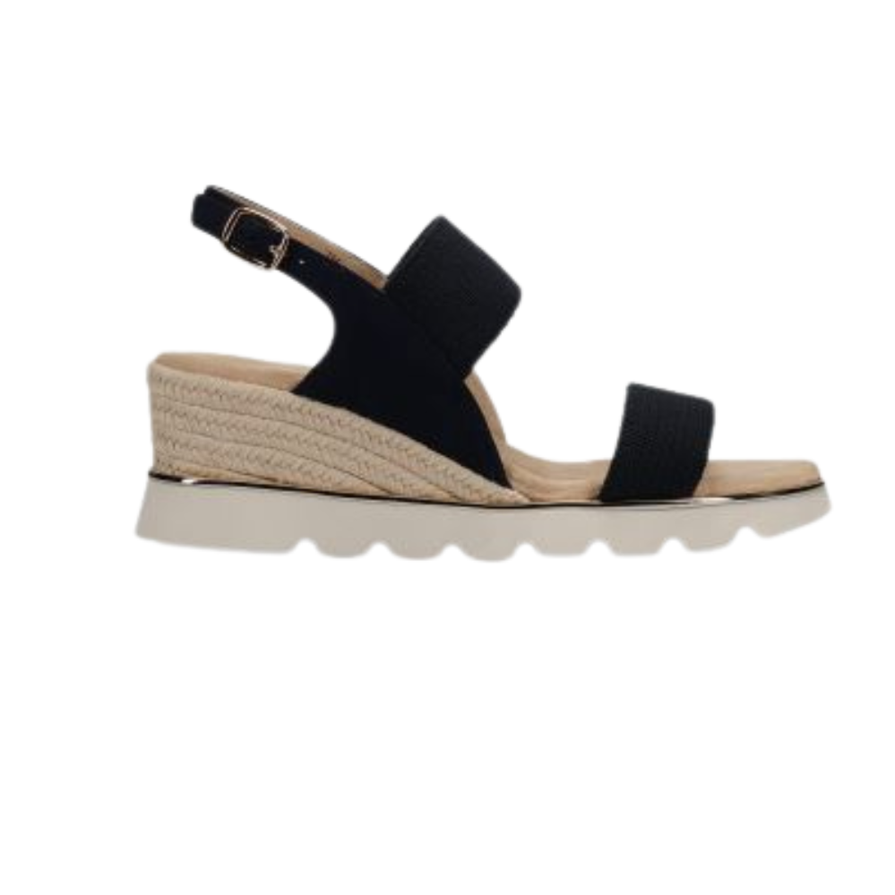 Vaneli Cybele Wedge Sandal-Navy