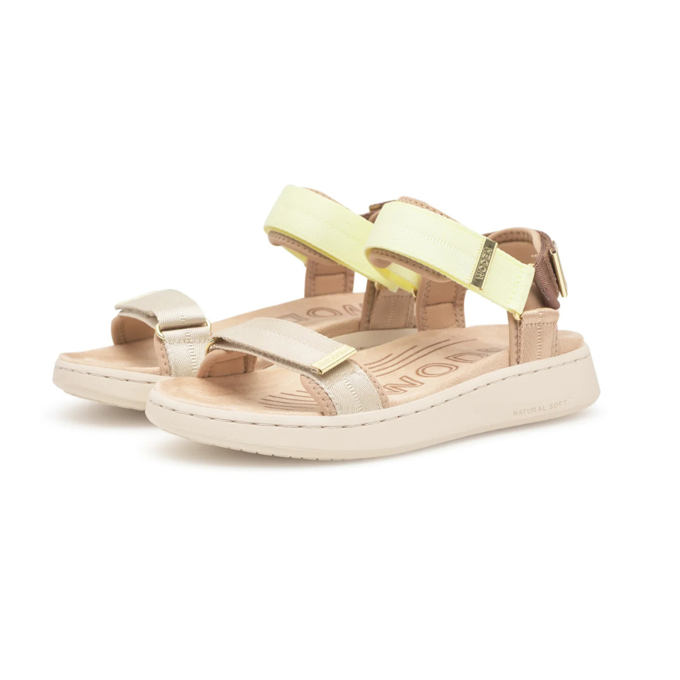 Woden Line Tricolor Sandal-Wax Multi