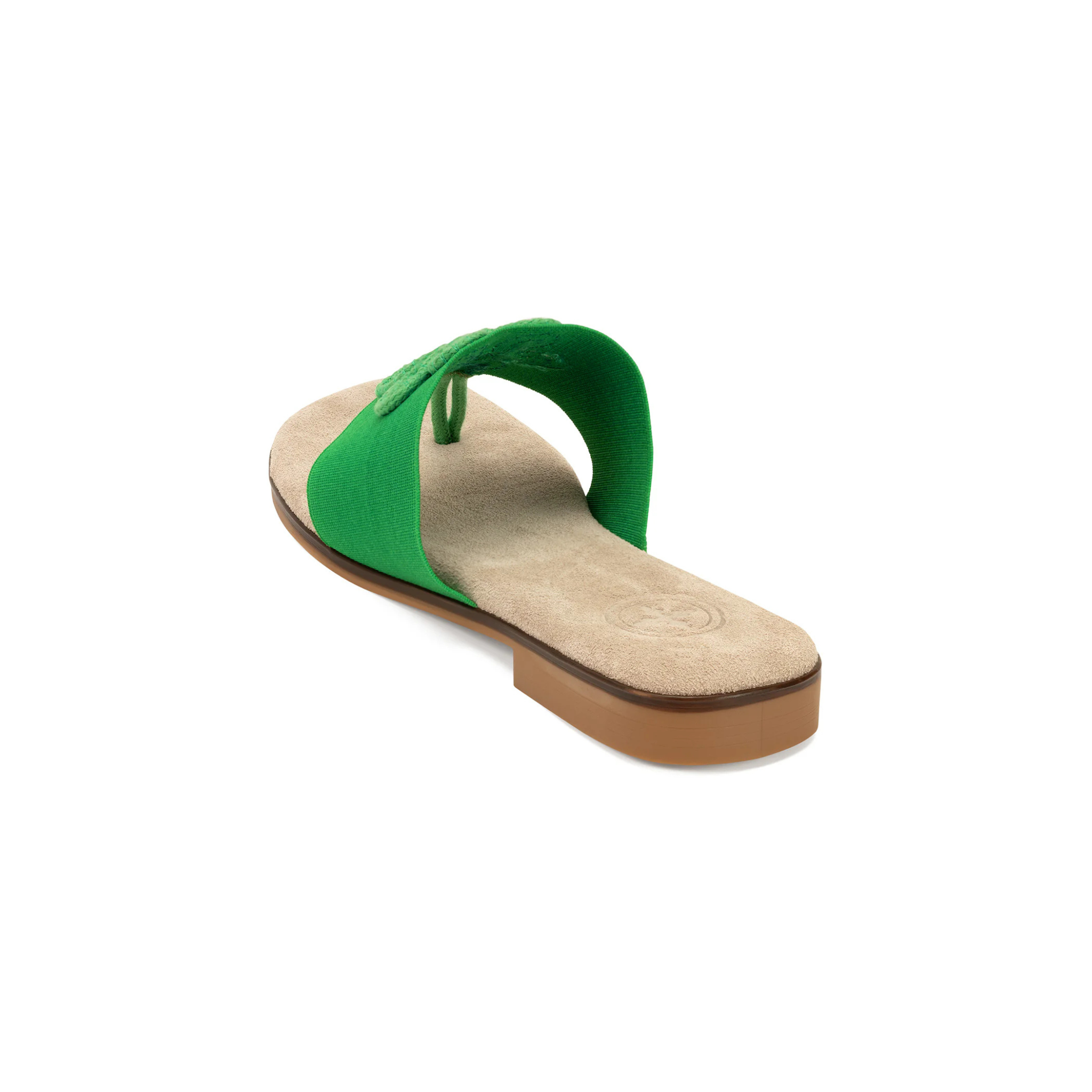Charleston Shoe Co. Morris Sandal -Green Flower