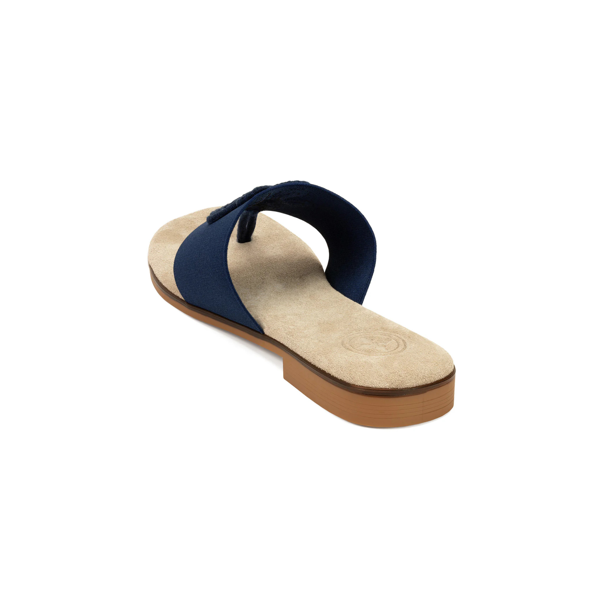 Charleston Shoe Co. Morris Sandal -Navy Flower