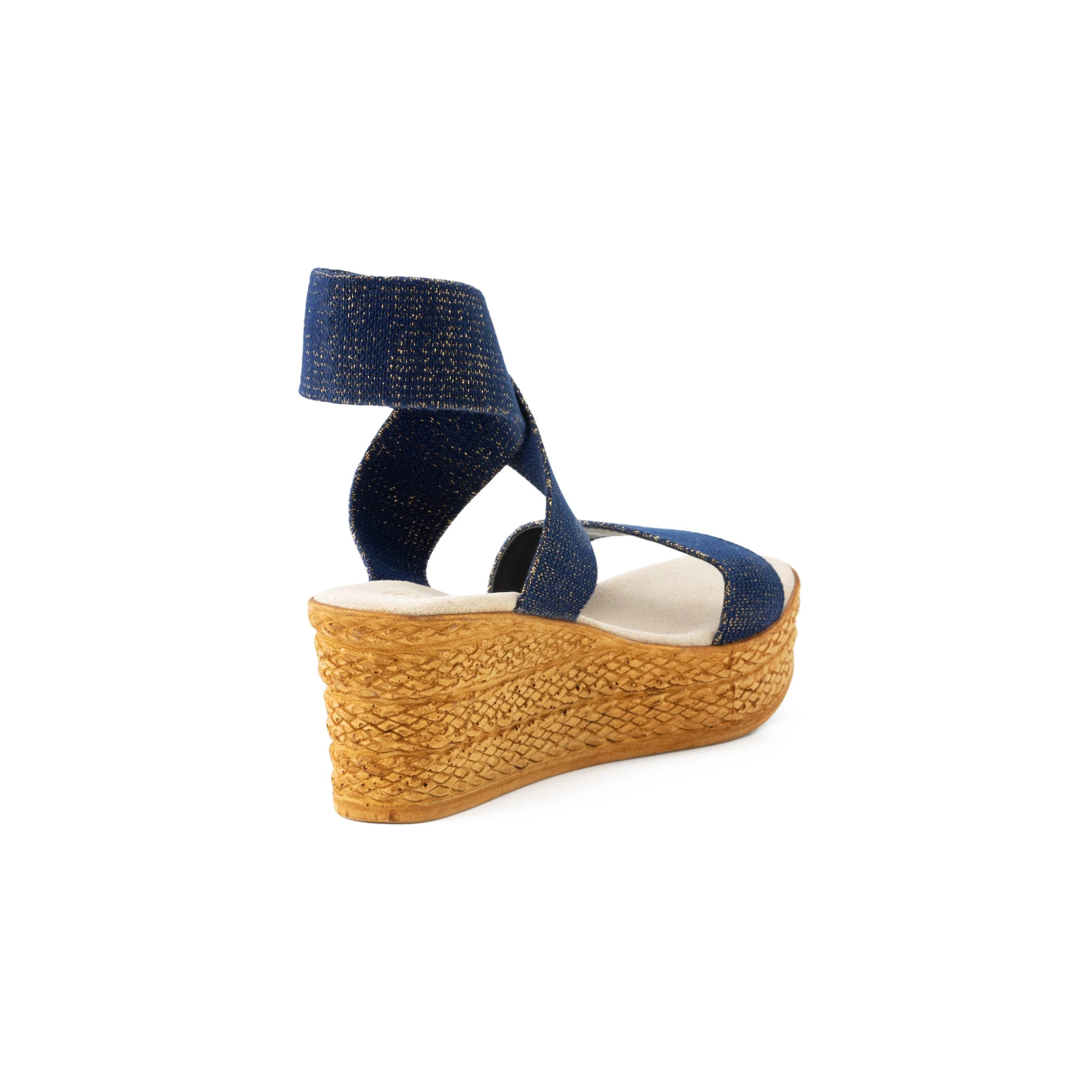 Charleston Shoe Co. Bermuda Sandal -Gilded Navy