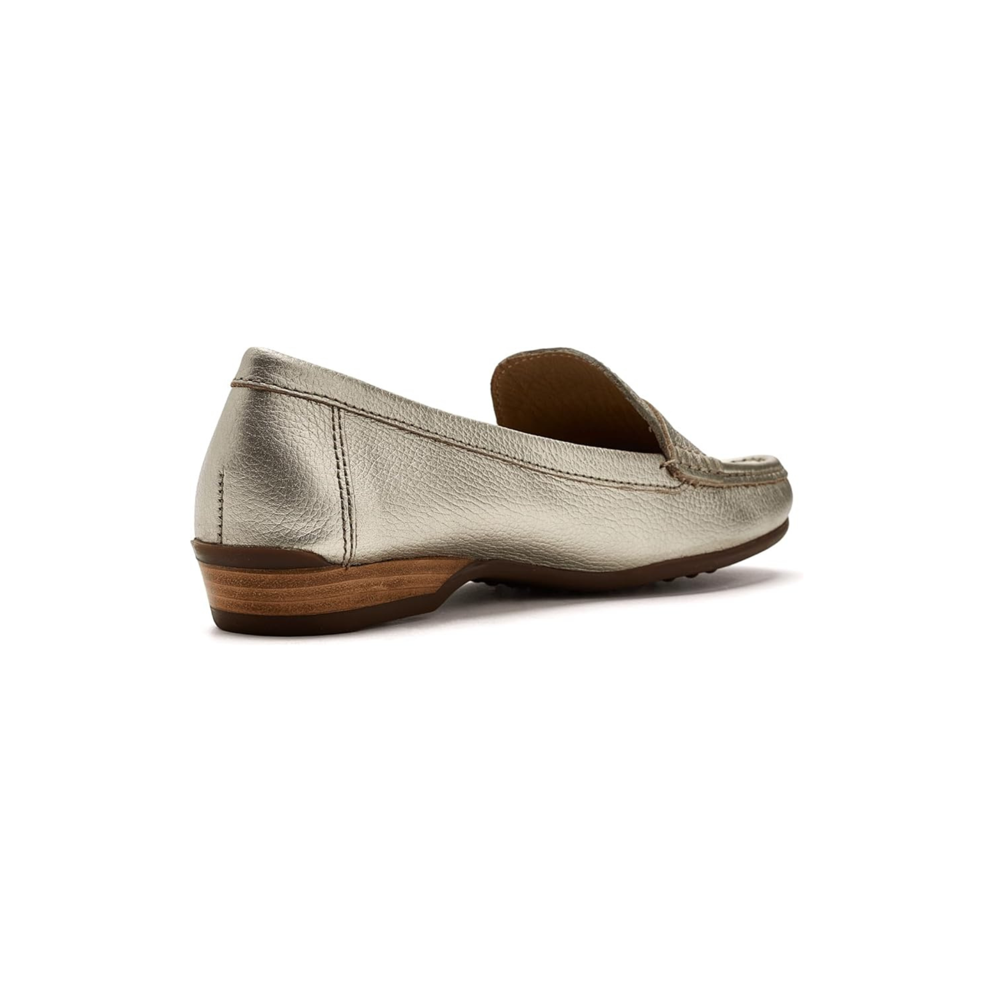 David Tate Freetime Penny Loafer -Platinum