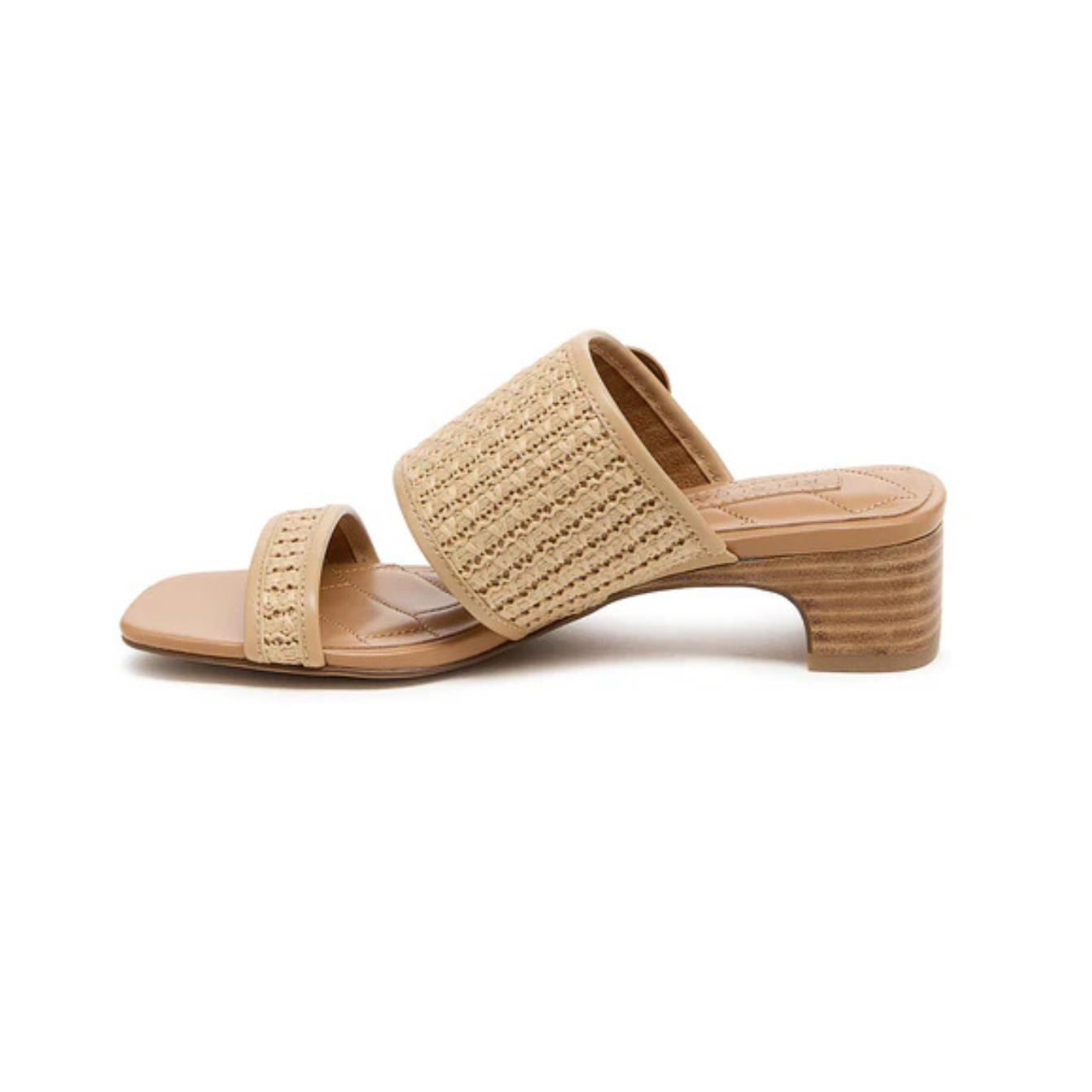 Kelsi Dagger Ava Raffia Mule Sandal -Natural