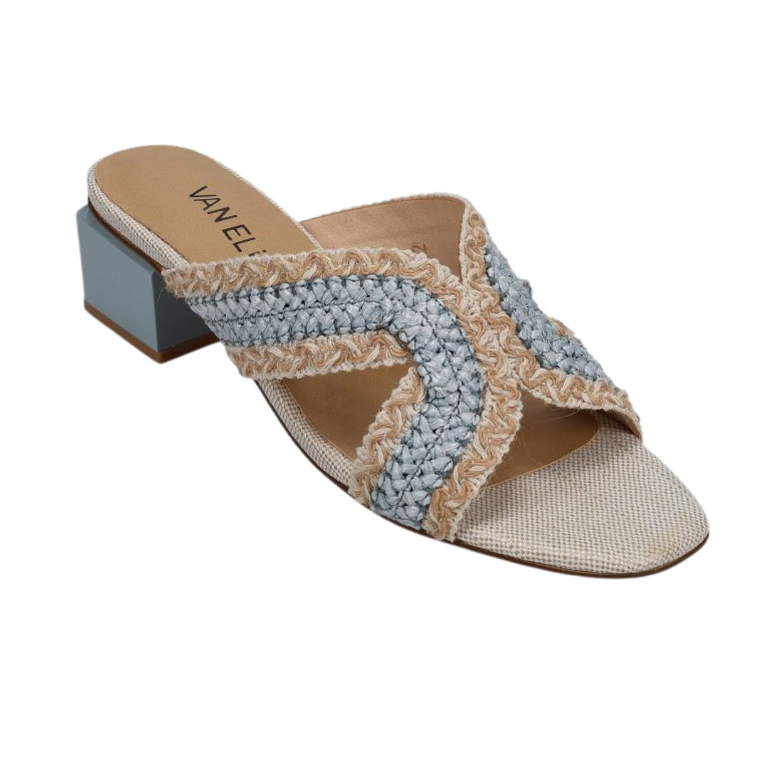 Vaneli Cyndia Sandal -Sky Beige Braid
