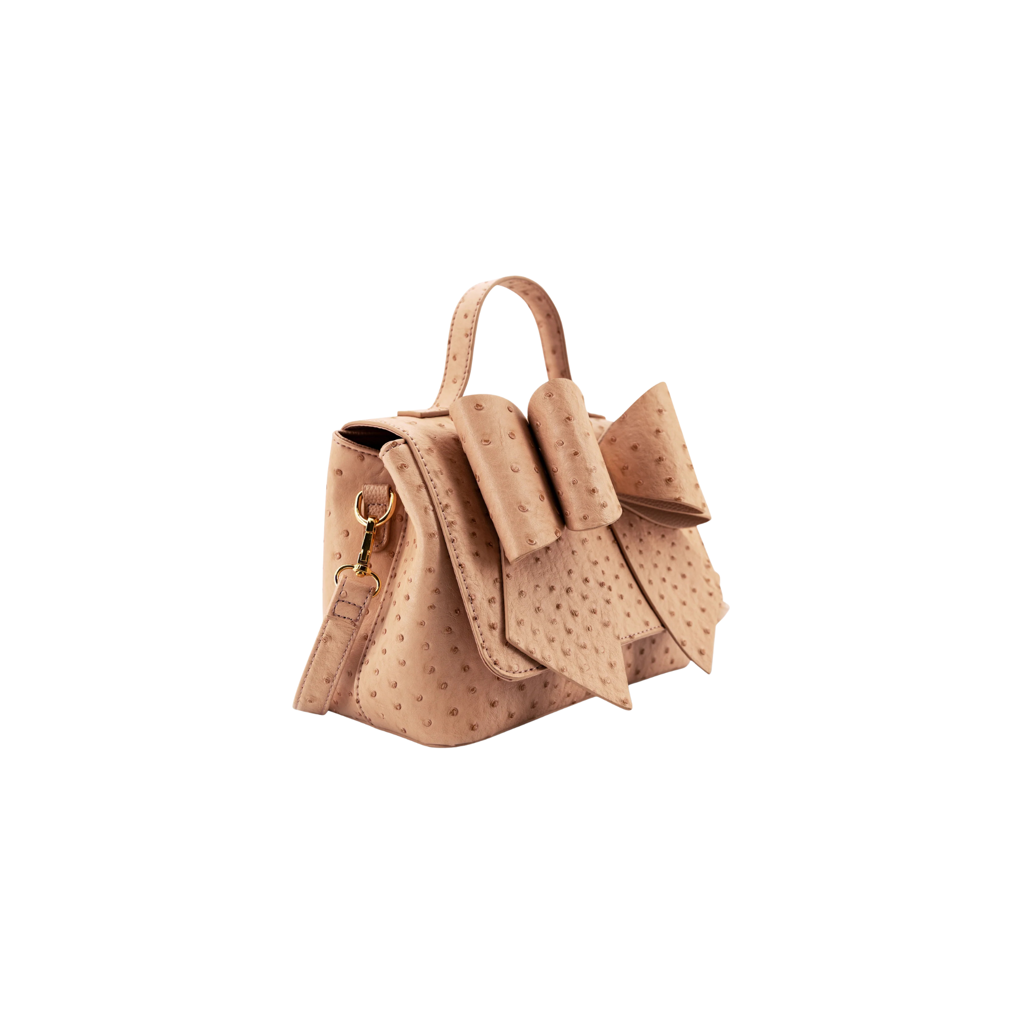 Lisette Bow Crossbody Bag -Blush