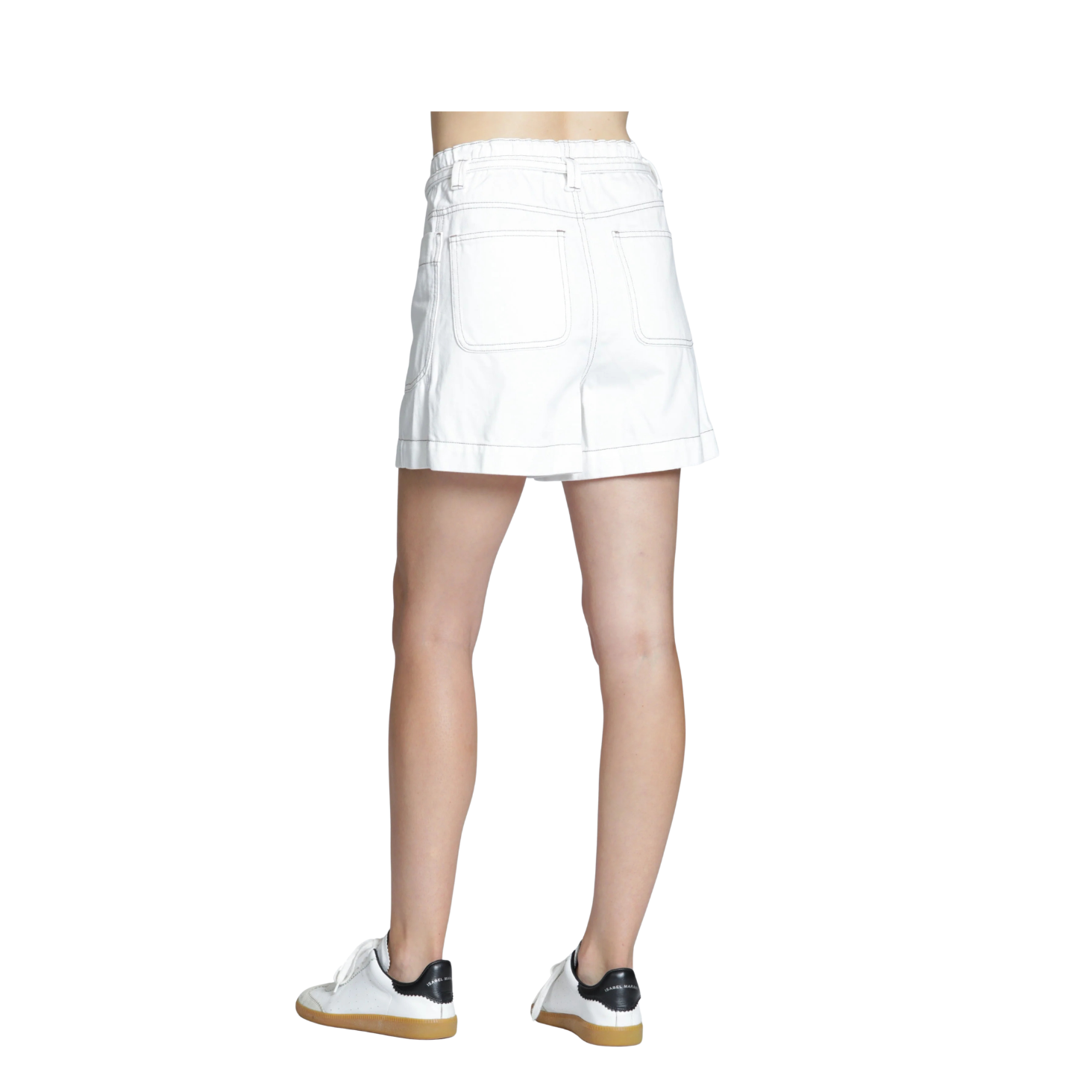 APNY Coastal Tie Short -White