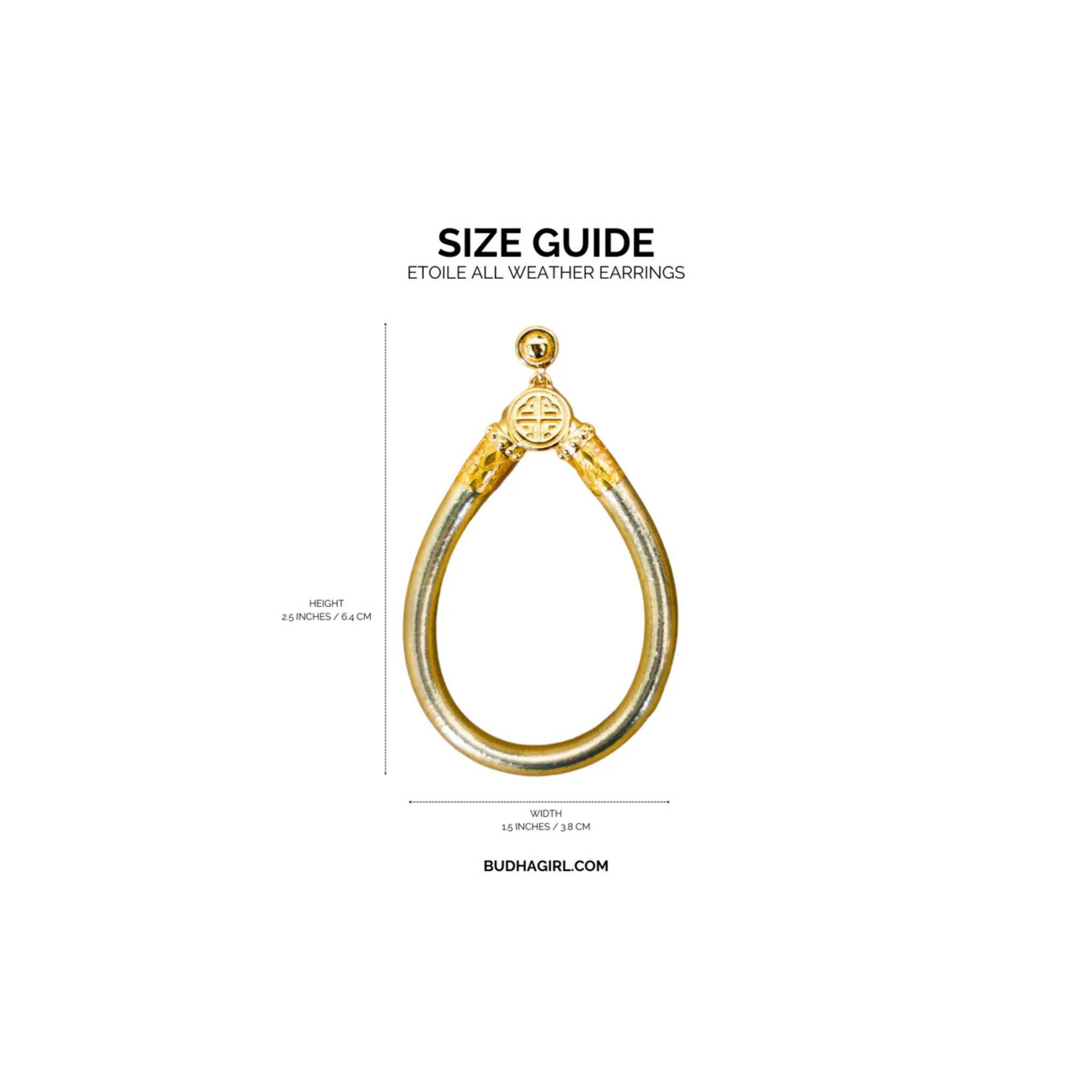 BuDhaGirl Etoile All Weather Earrings