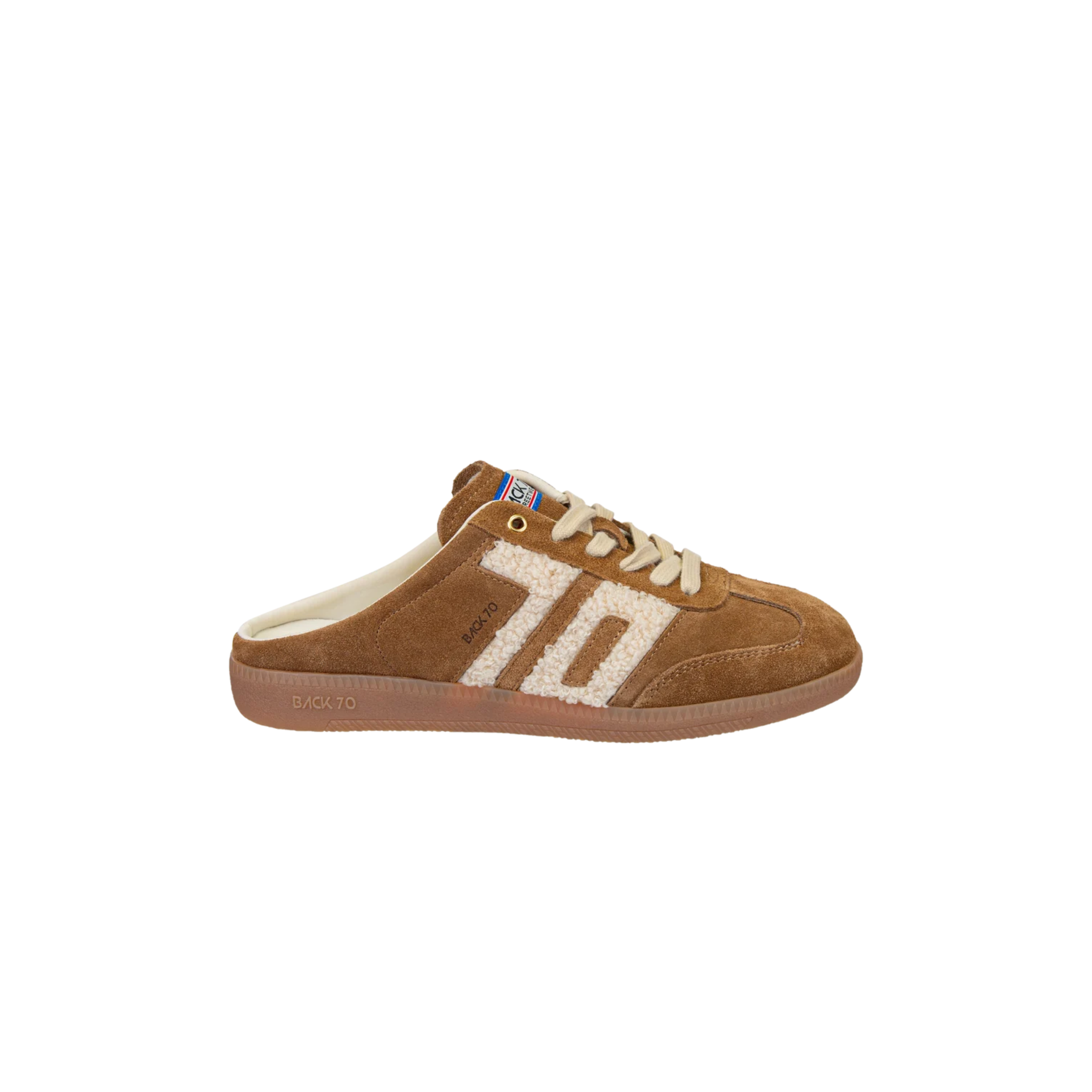 Back 70 Easter Backless Sneaker-Tobacco