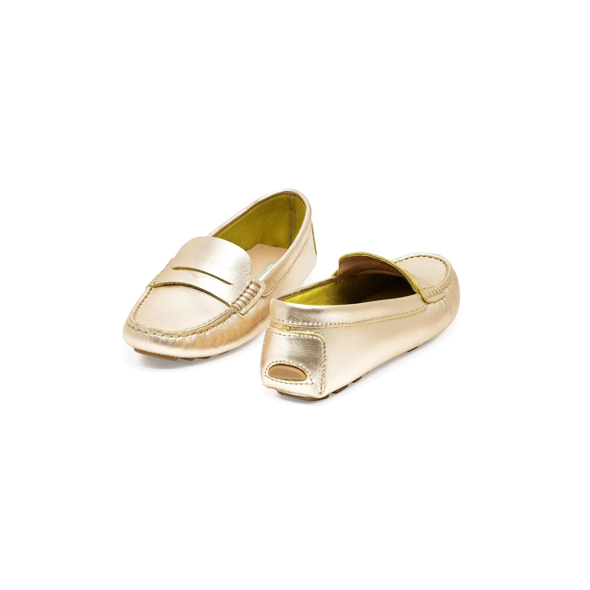 Charleston Shoe Co. Rio Loafer -Gold