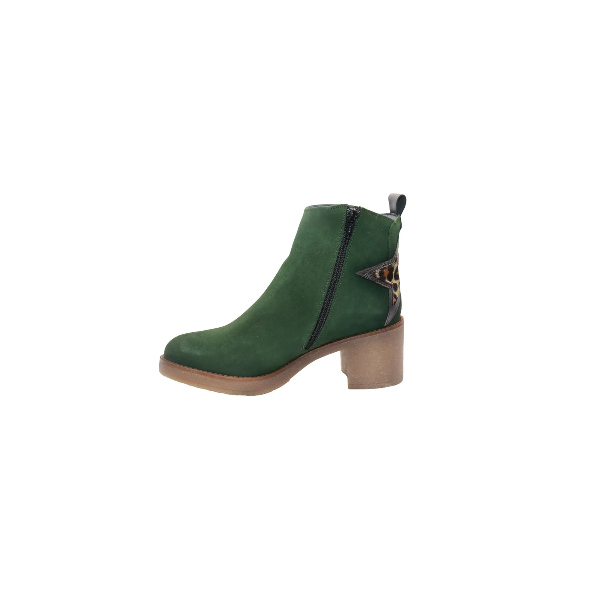 Eric Michael Perlima Boot -Green Nubuck