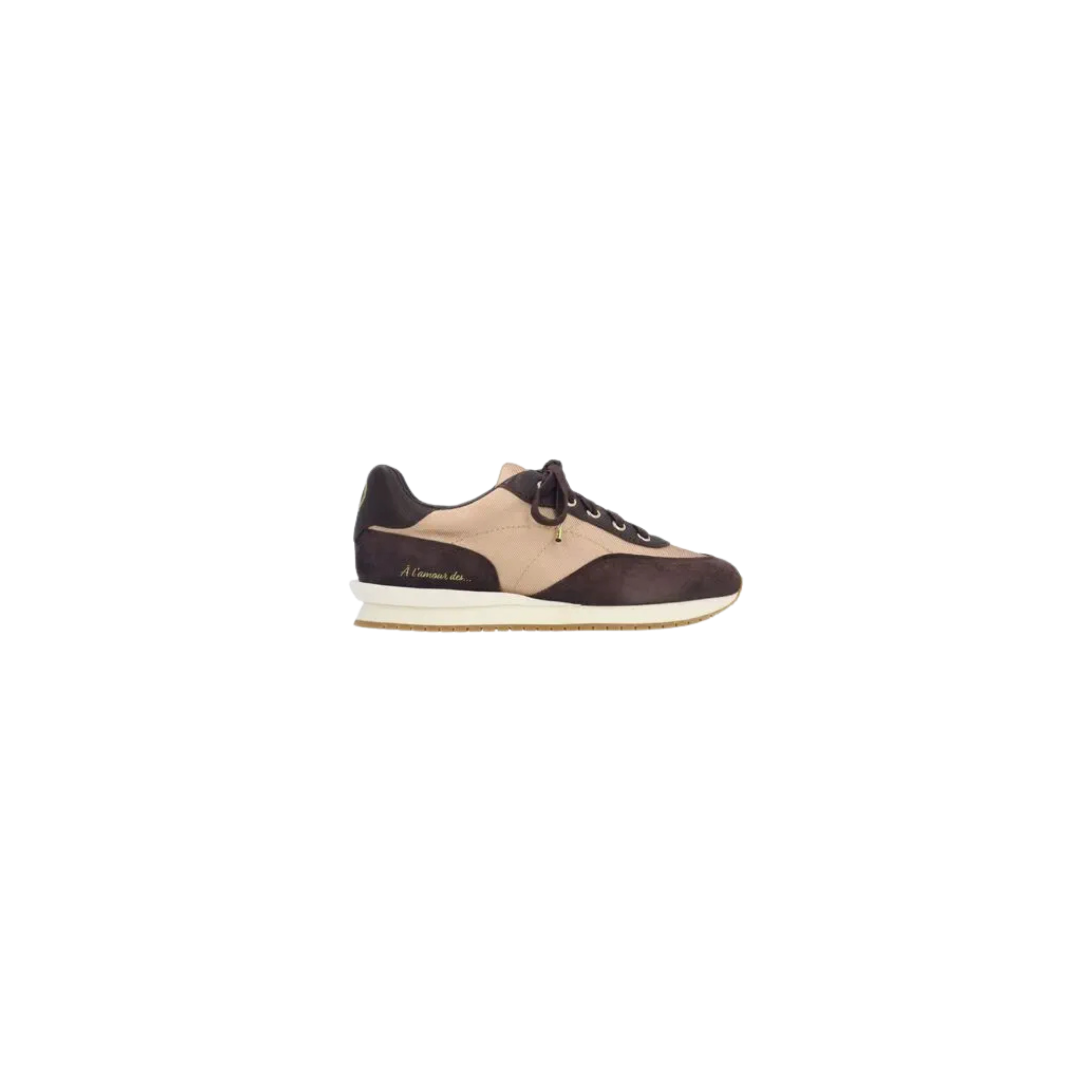 L'Amour Des Pieds Juvina Sneakers-Chocolate/Nude
