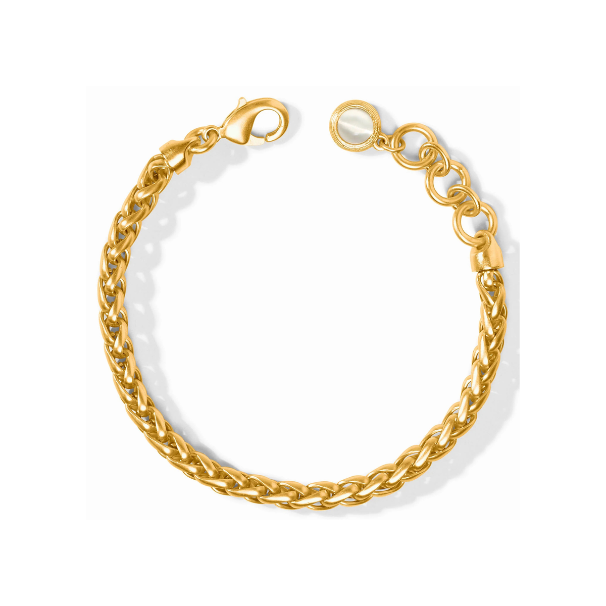 Julie Vos Cobblestone Link Bracelet-Gold