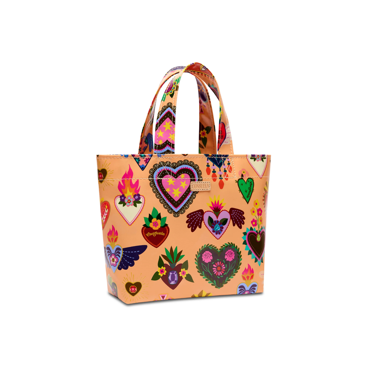 Consuela Mini Bag Utility Tote -Peach