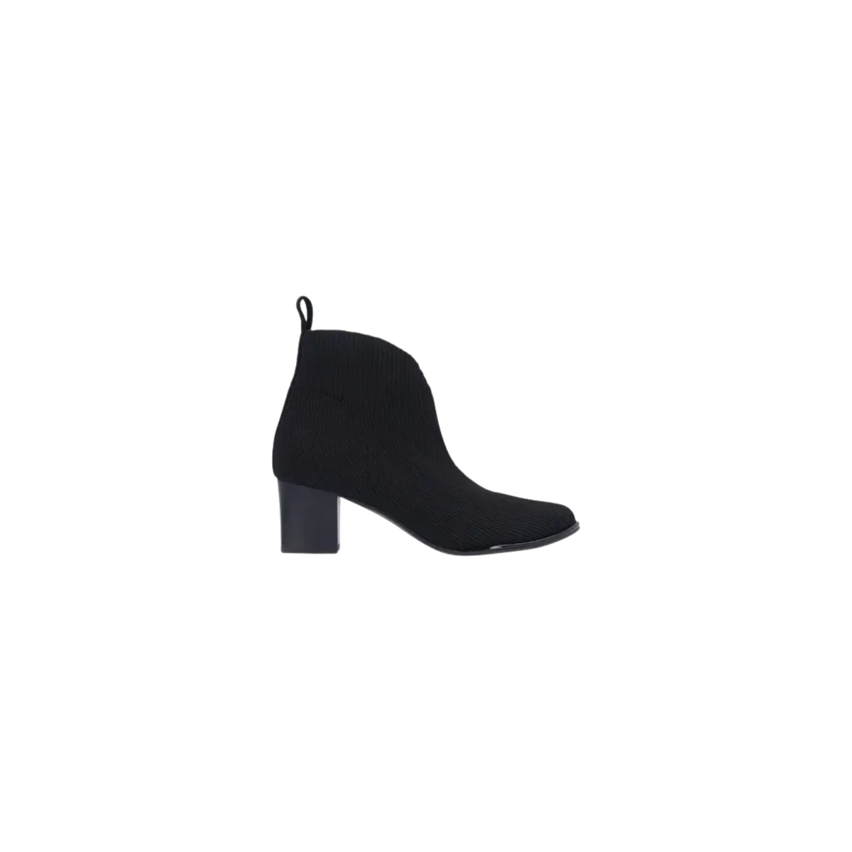 L'Amour Des Pieds Phinn Booties -Black Fabric