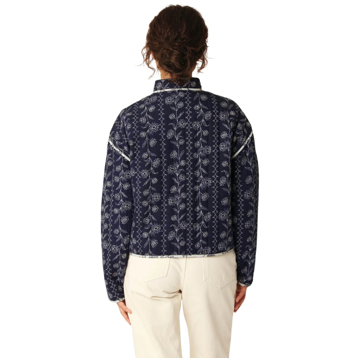 Ilse Jacobsen Short Padded Jacket -Dk Wildflower