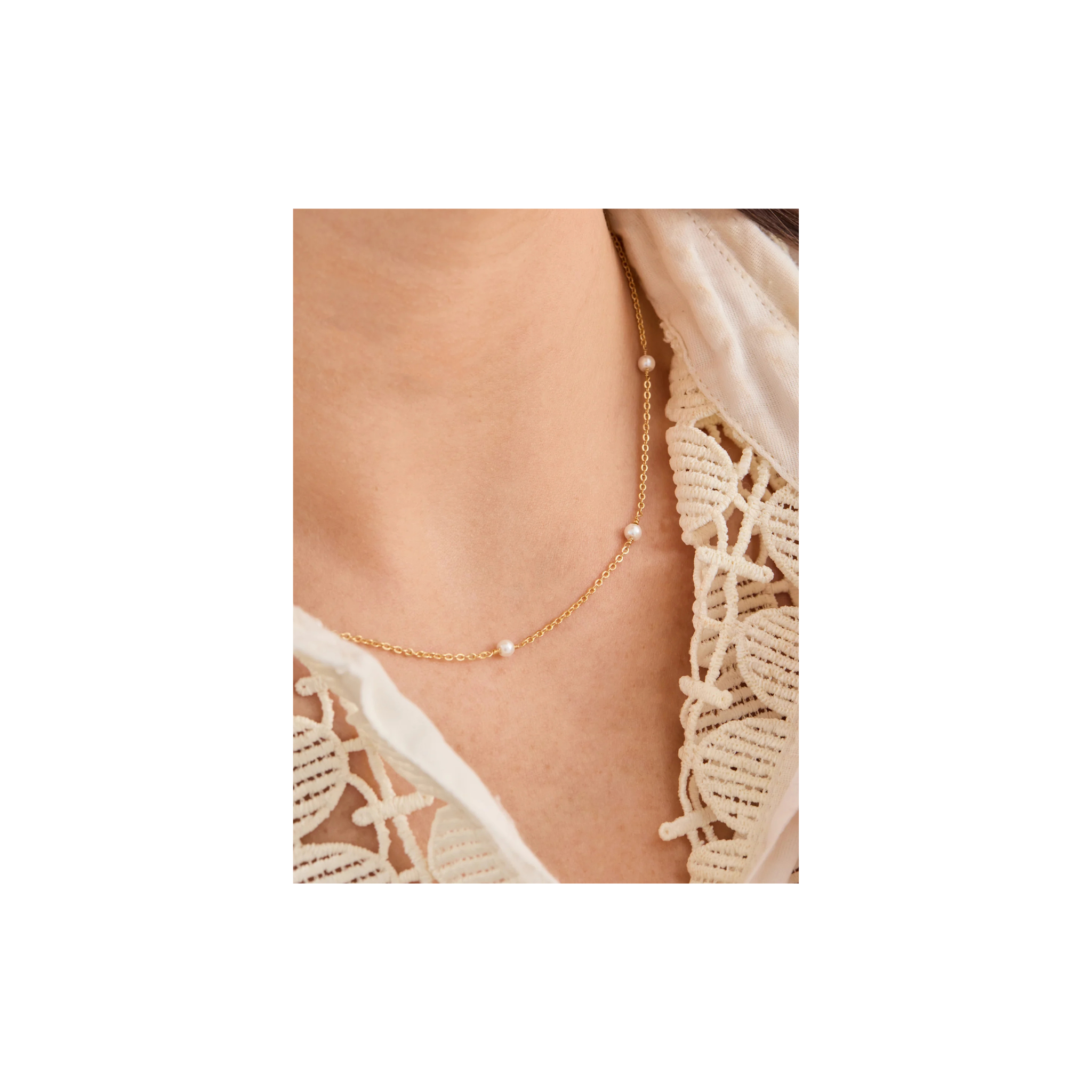 Michelle McDowell Lois Pearl Necklace