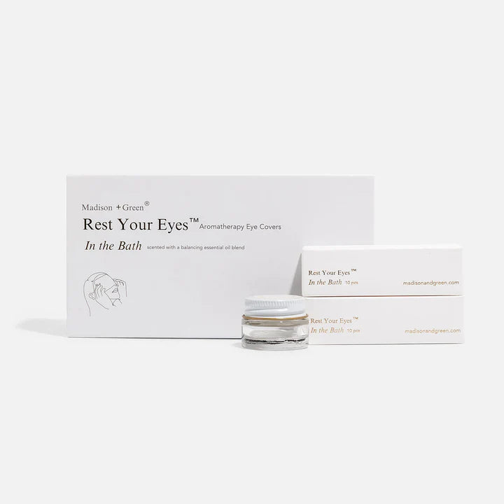 Madison Green Rest Your Eyes in the Bath Eye Covers