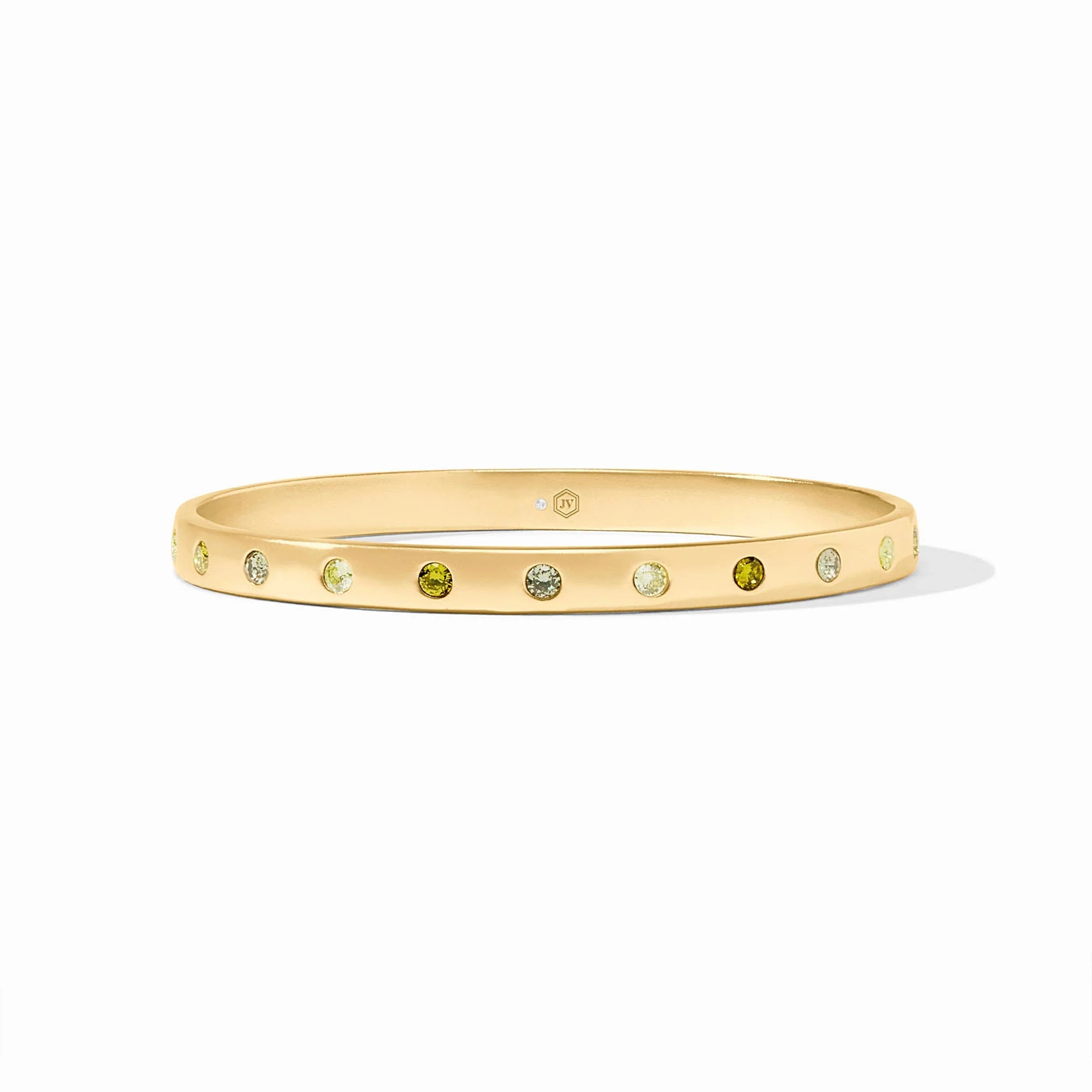 Rainbow Bangle-Shades of Jade (Med)