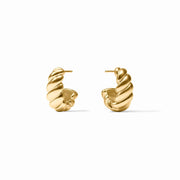 Julie Vos Ravello Statement Hoop Earring-Gold (S)