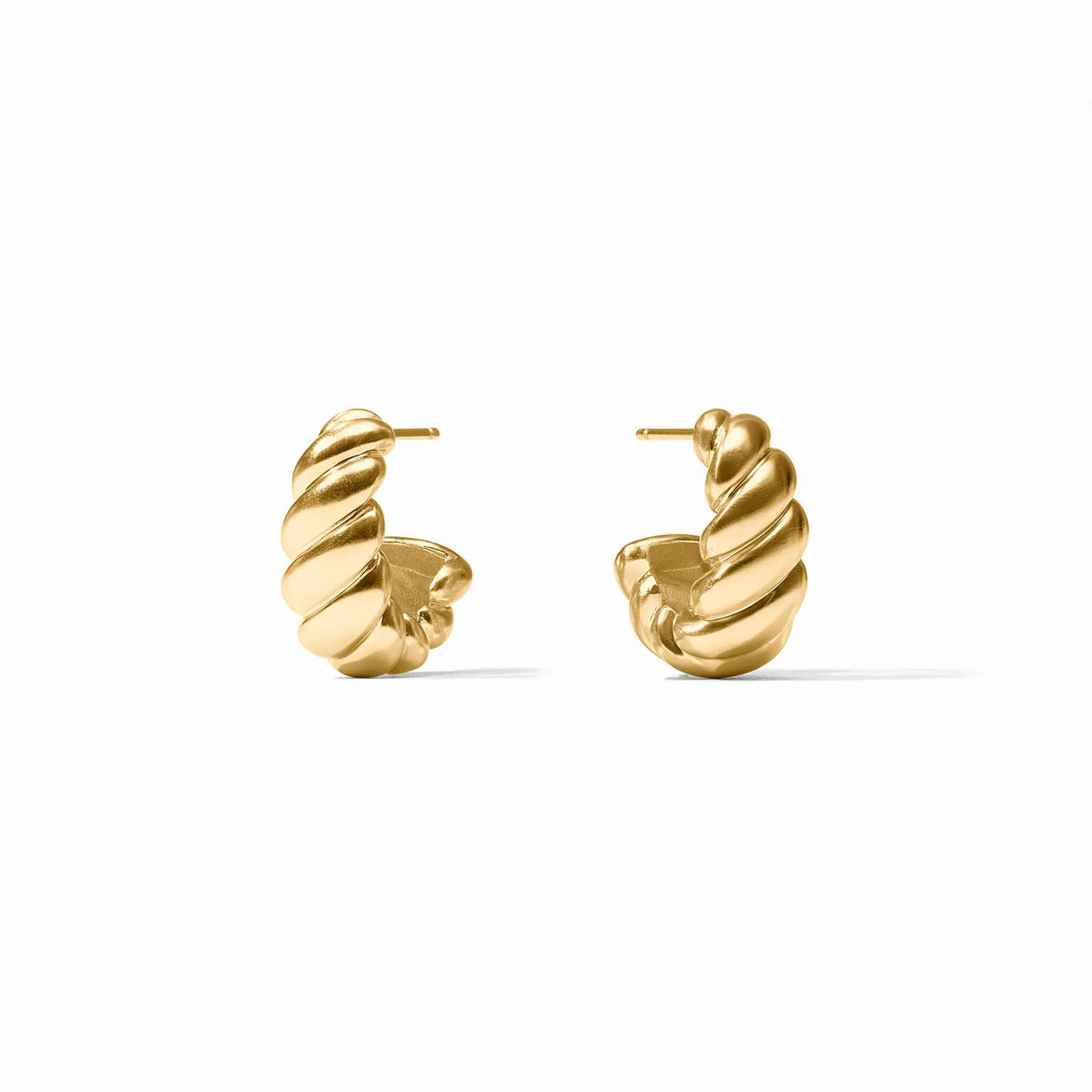 Julie Vos Ravello Statement Hoop Earring-Gold (S)