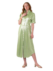 Emily McCarthy Georgia Dress -Opal Green