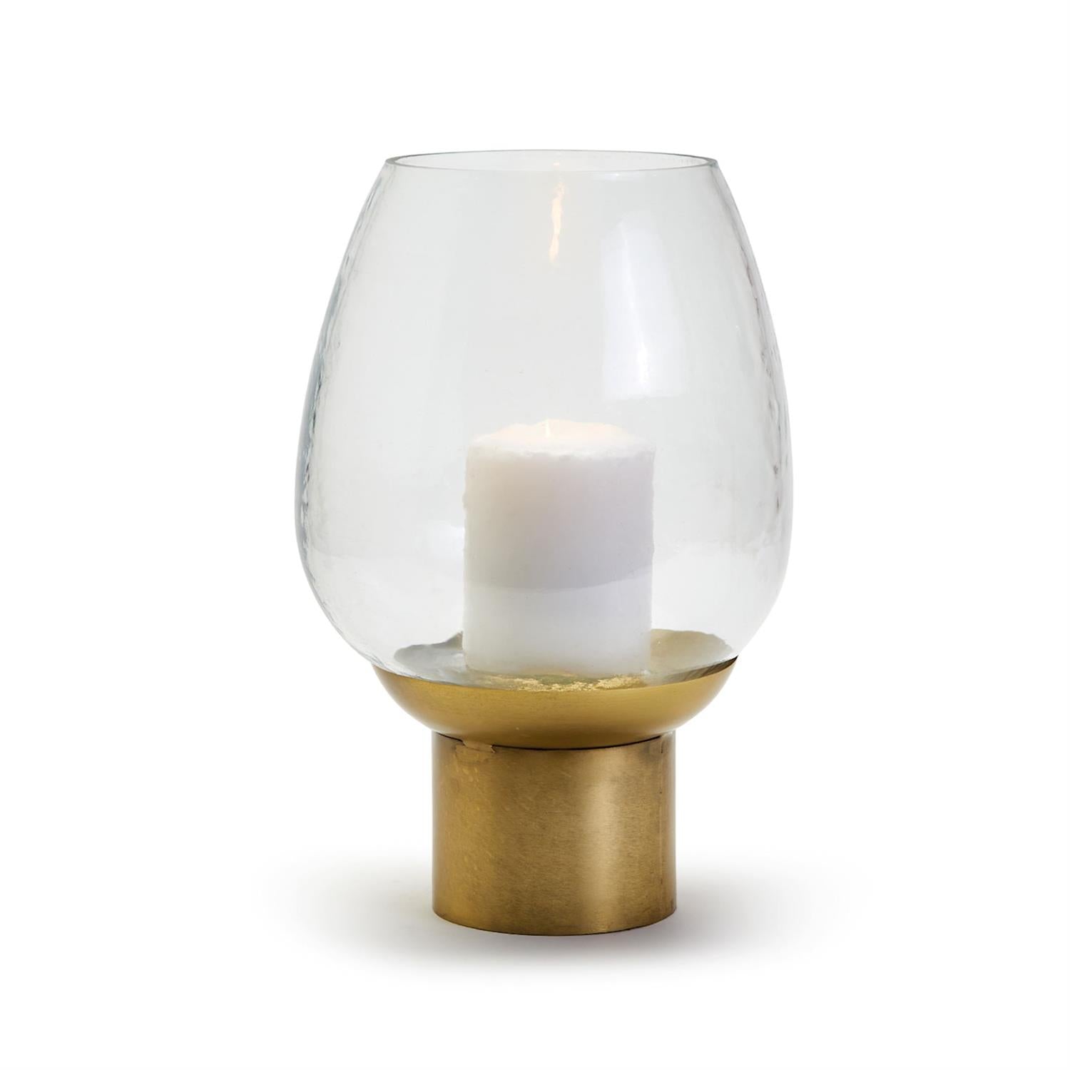 11 1/2 " Glass Candle Holder