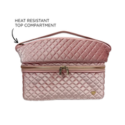 PurseN Stylist Travel Bag -Blush Velvet