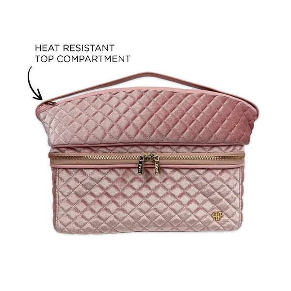 PurseN Stylist Travel Bag -Blush Velvet