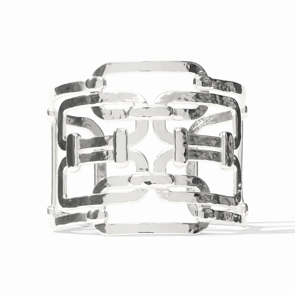 Julie Vos Sahara Statement Cuff-Silver