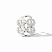Julie Vos Sahara Statement Ring-Silver (OS)