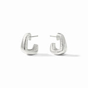 Julie Vos Sahara Hoop-Silver (small)