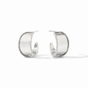 Julie Vos Savoy Hoop-Silver (XS)