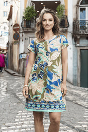 Orientique Playa Brava Patch Shift Dress