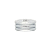 BuDhaGirl All Weather Rings-Silver (Set of 3) Size 6