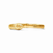 Julie Vos Snake Cuff -Gold/Cubic Zirconia