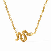 Julie Vos Snake Delicate Necklace-Gold
