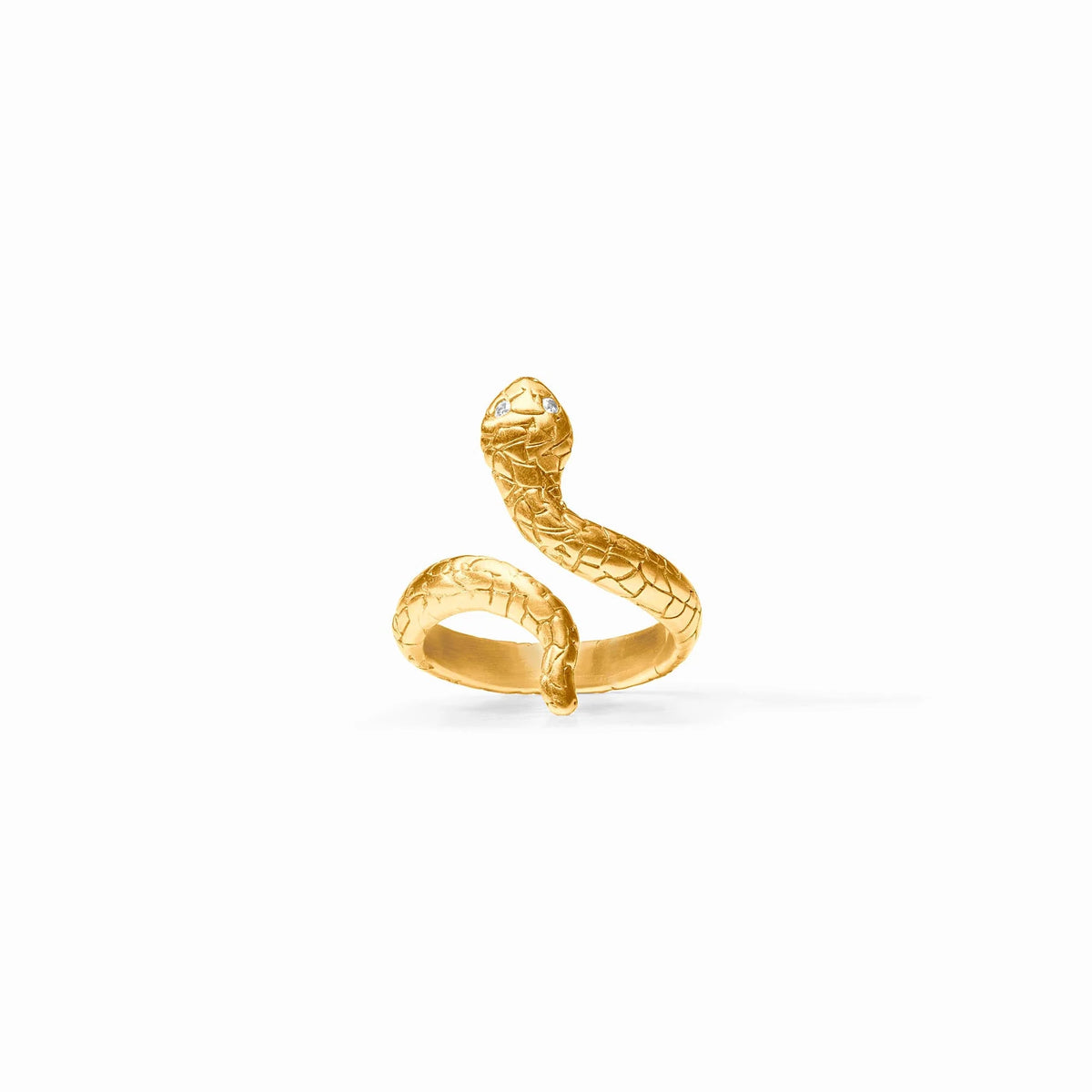 Julie Vos Snake Ring-Gold