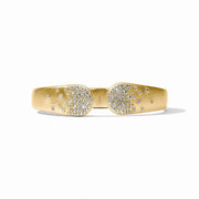Julie Vos Stardust Cuff-Gold/Cubic Zirconia