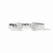 Julie Vos Stardust Cuff-Silver/Cubic Zirconia