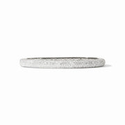 Julie Vos Stardust Hinge Bangle-Silver/Cubic Zirconia