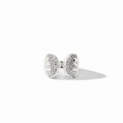Julie Vos Stardust Ring-Silver/Cubic Zirconia (size 6/7)
