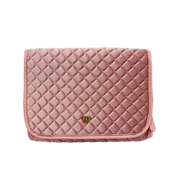 PurseN Classic Toiletry Case -Blush Velvet