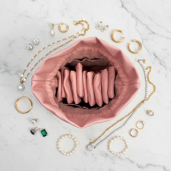 PurseN Ultra Jewelry Case -Blush Velvet