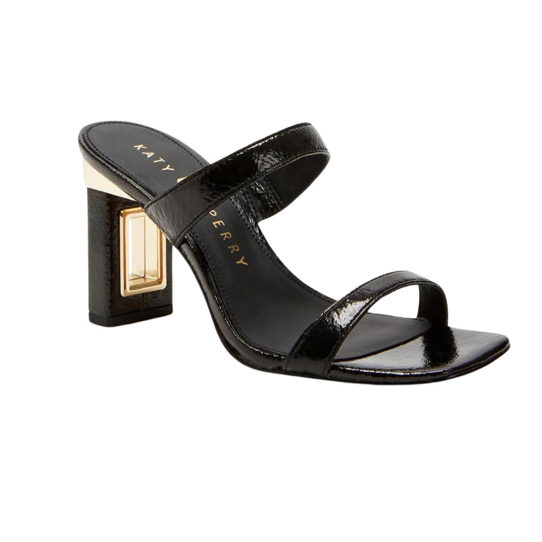 The Hollow Heel Sandal -Black