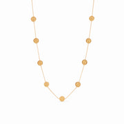 Valencia Delicate Station Necklace -Gold