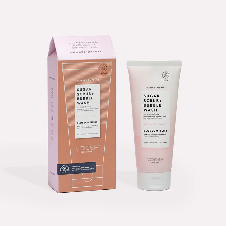 Sugar Scrub + Bubble Wash