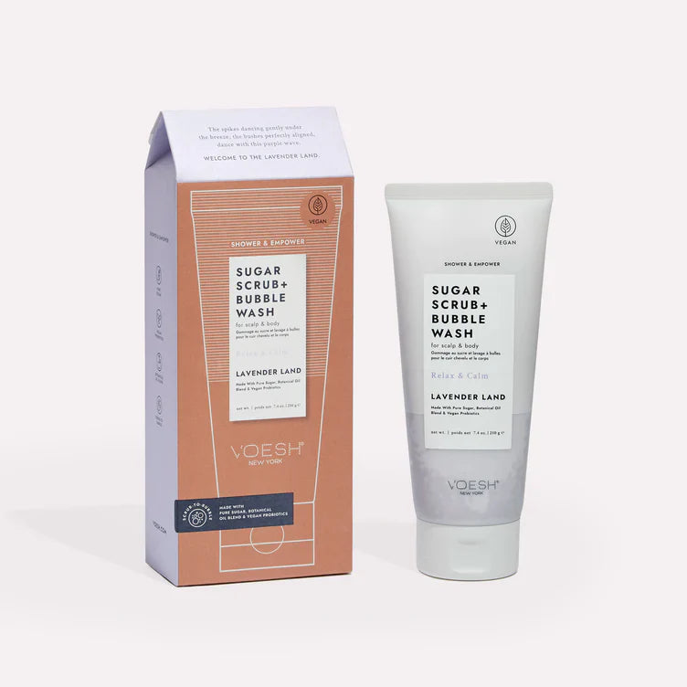 Sugar Scrub + Bubble Wash