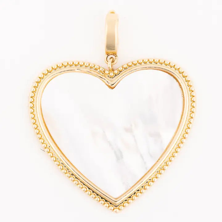 Michelle McDowell Sophie Charm -Pearl Heart