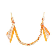 Michelle McDowell Scarf Bag Charm-Cadence Pink